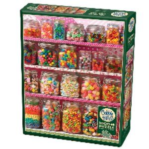 Final Sale/Price: COBBLE HILL 1000 piece Candy Puzzle